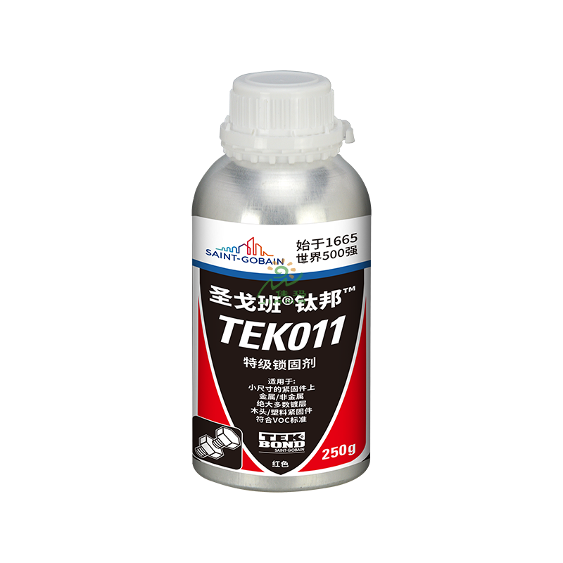 圣戈班螺纹锁固胶TEK011-250g-红